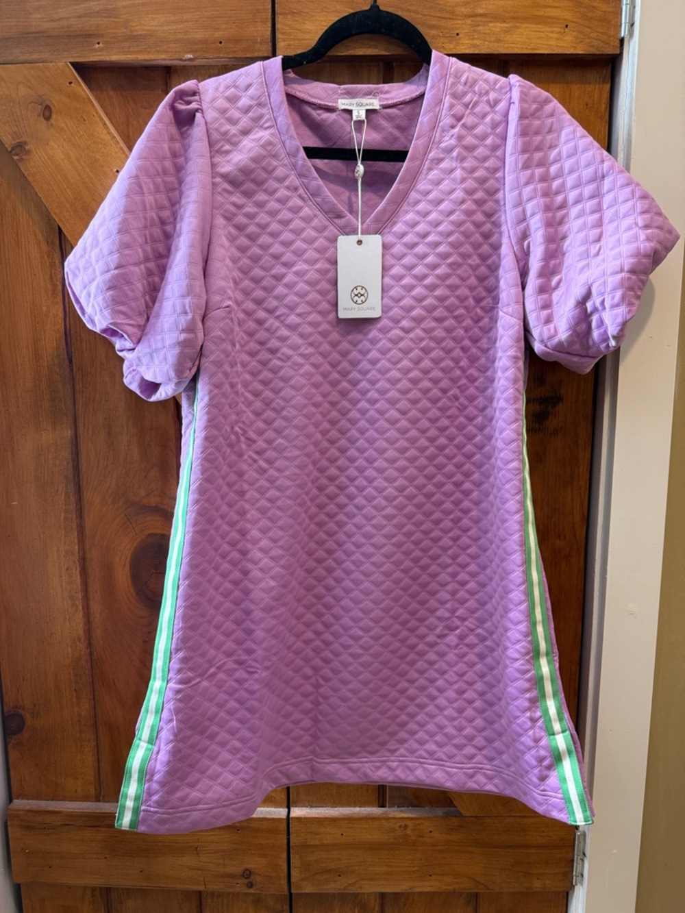 Mary Square orchid Stacey dress